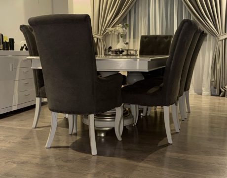 used sofa set and sofa table in Dammam